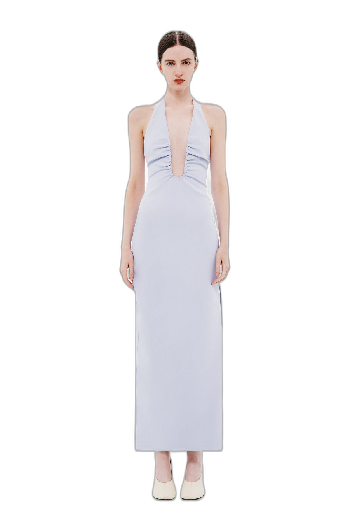 Misha Lusi Crepe Dress in lilac