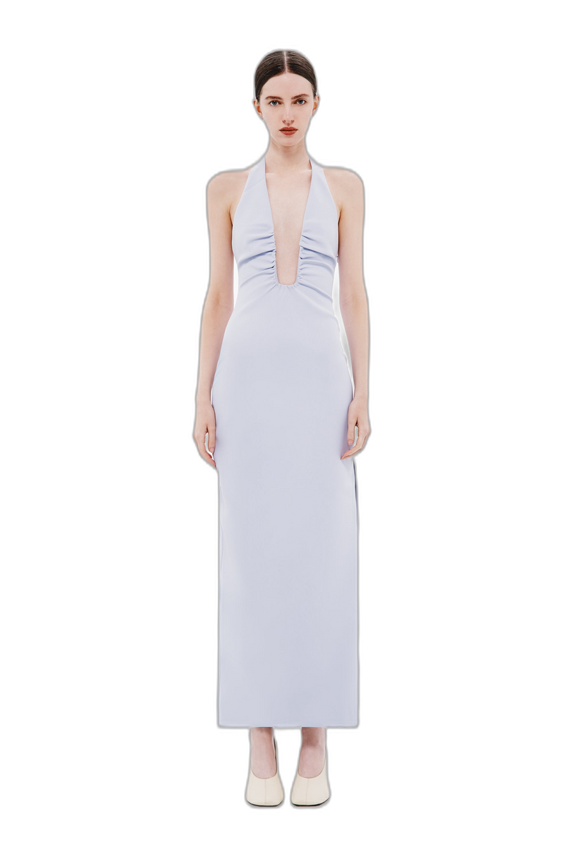 Misha Lusi Crepe Dress in lilac