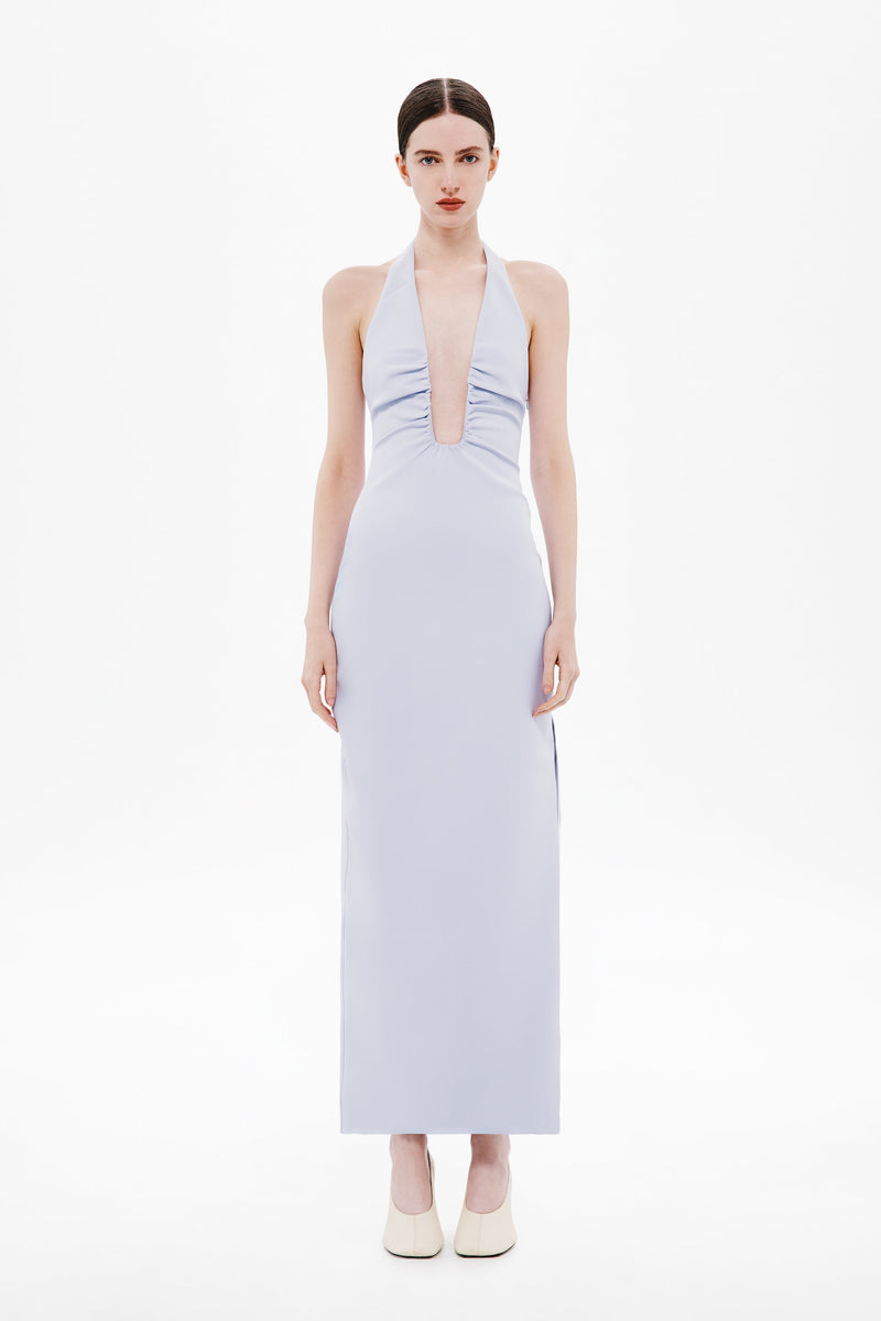 Misha Lusi Crepe Dress in lilac