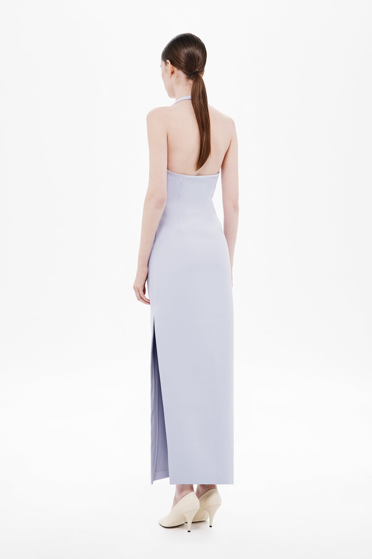 Misha Lusi Crepe Dress in lilac
