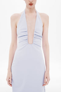 Misha Lusi Crepe Dress in lilac