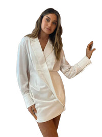 Acler Woodbine Dress White