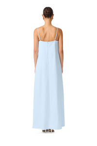 Elliatt Buttercup Embroidered Maxi Dress Blue