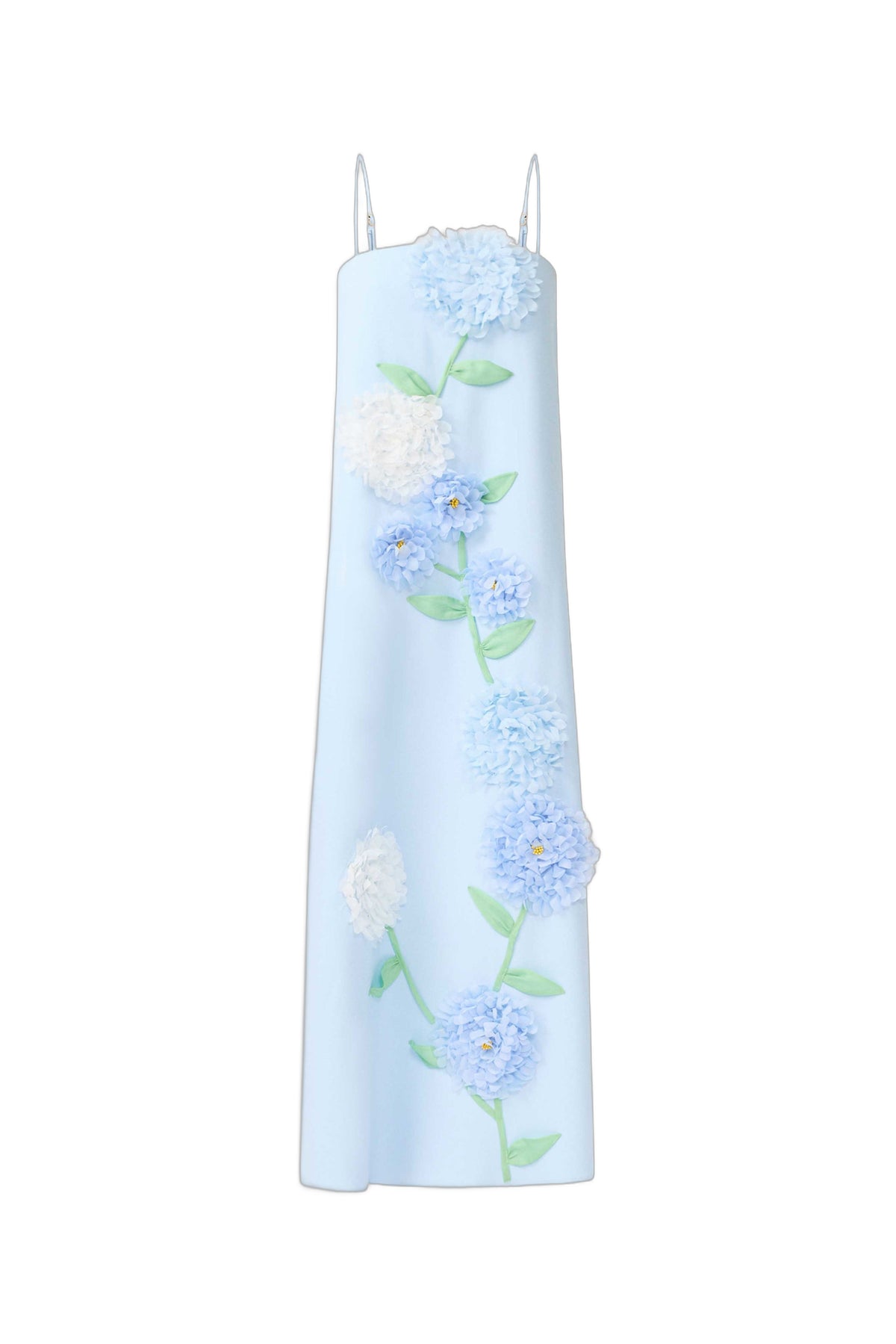 Elliatt Buttercup Embroidered Maxi Dress Blue