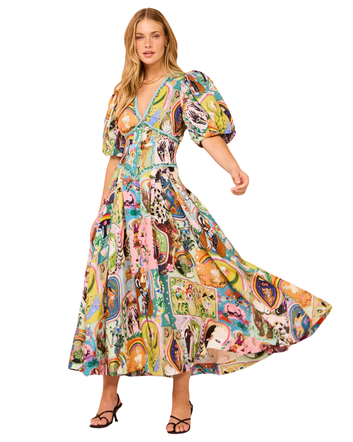 Alemais Evergreen Midi Dress