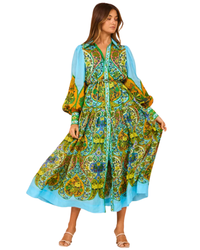 Alemais Sofie Midi Shirt Dress