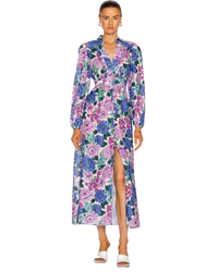 Zimmermann Poppy Plunge Midi Dress