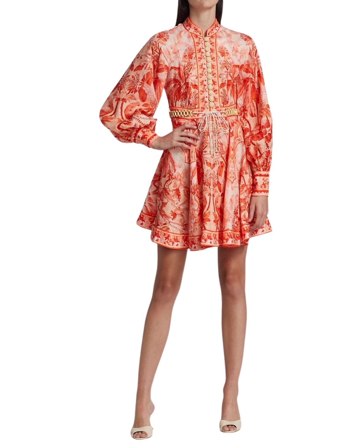 Zimmermann Lyre Billow Mini Dress