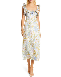 Zimmermann Super Eight Midi Dress 