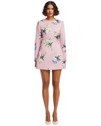 Leo Lin Aliza Long Sleeve Mini Dress