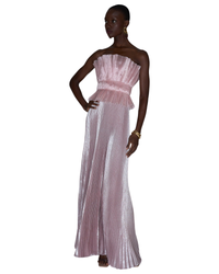 L'idée Masquerade Gown Dusty Shimmer Pink