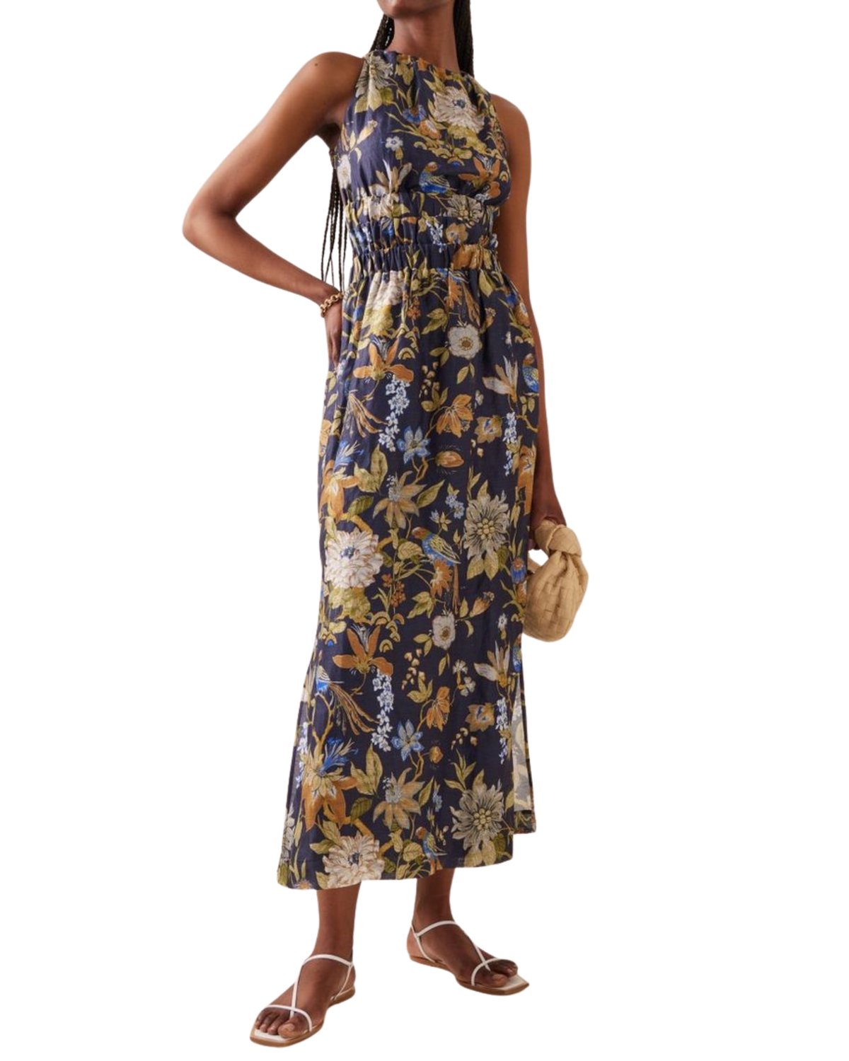 Sir The Label Diana Lilian Cross Back Dress