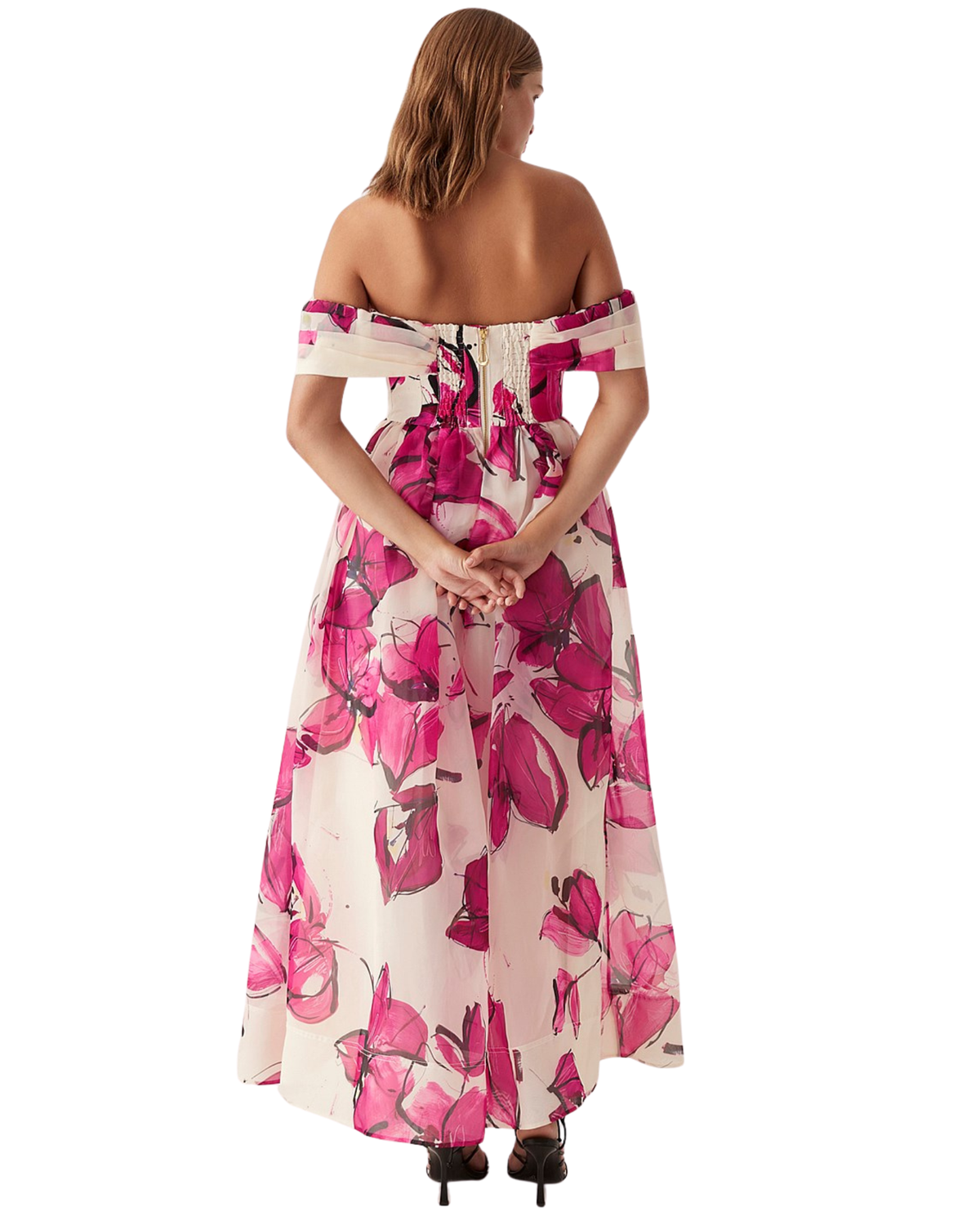 Aje Cordelia Corsetted Maxi Dress