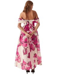 Aje Cordelia Corsetted Maxi Dress