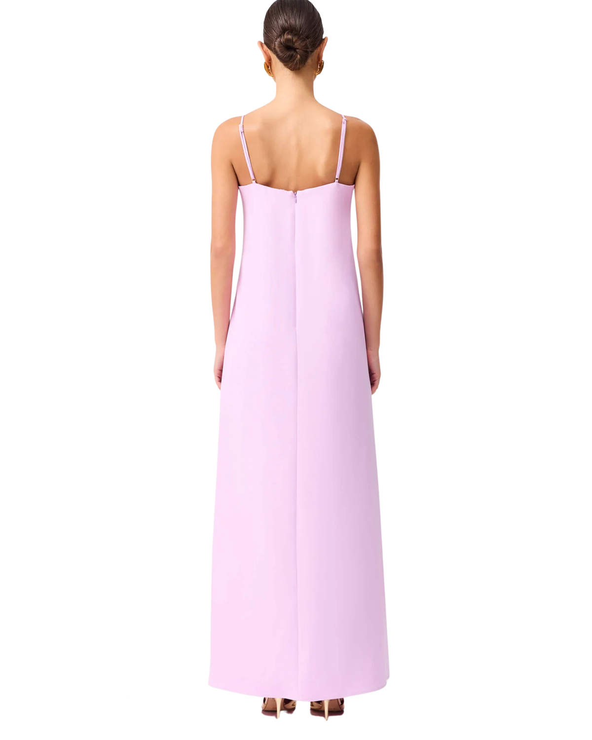 Elliatt Buttercup Embroidered Maxi Dress Purple