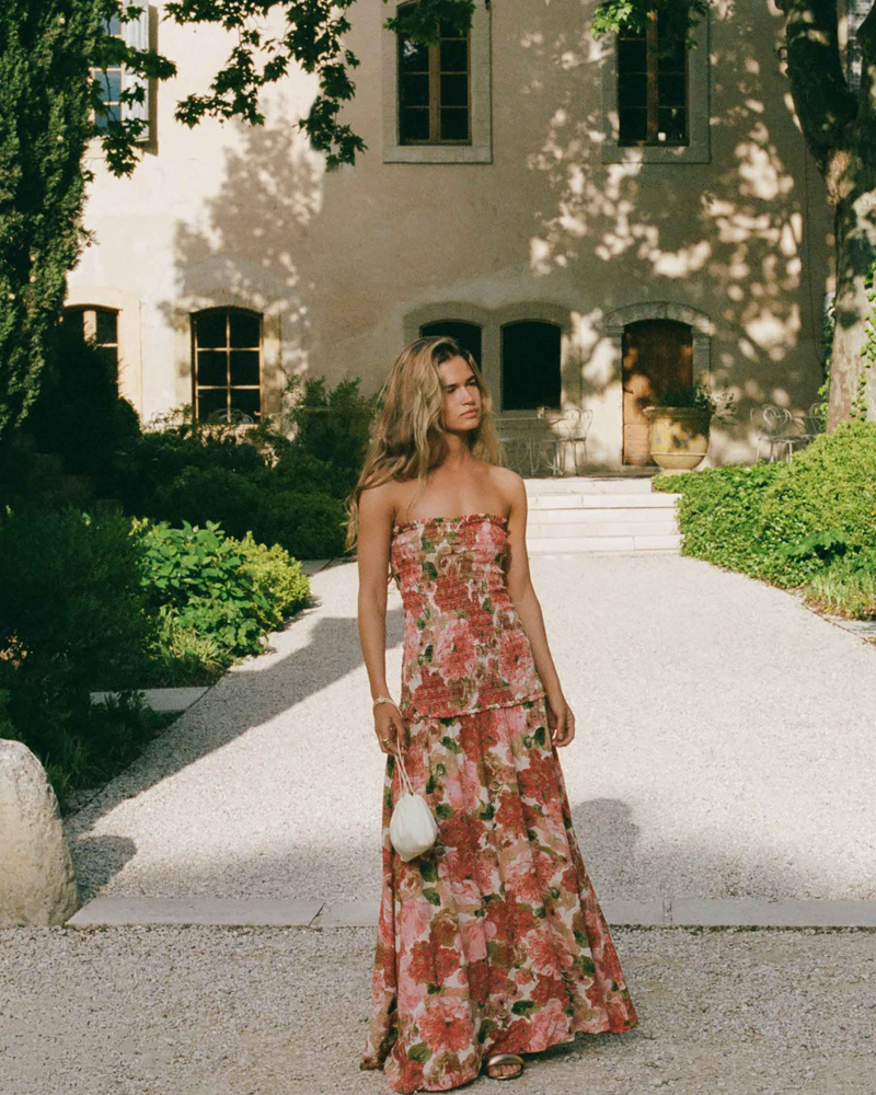 Peony Samantha Maxi Dress Dahlia