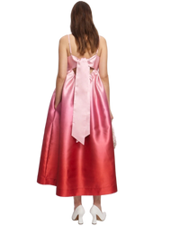 Alemais Inez Ombre Midi Dress Pink