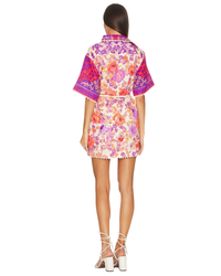 Zimmermann Raie Trimmed Shirt Dress