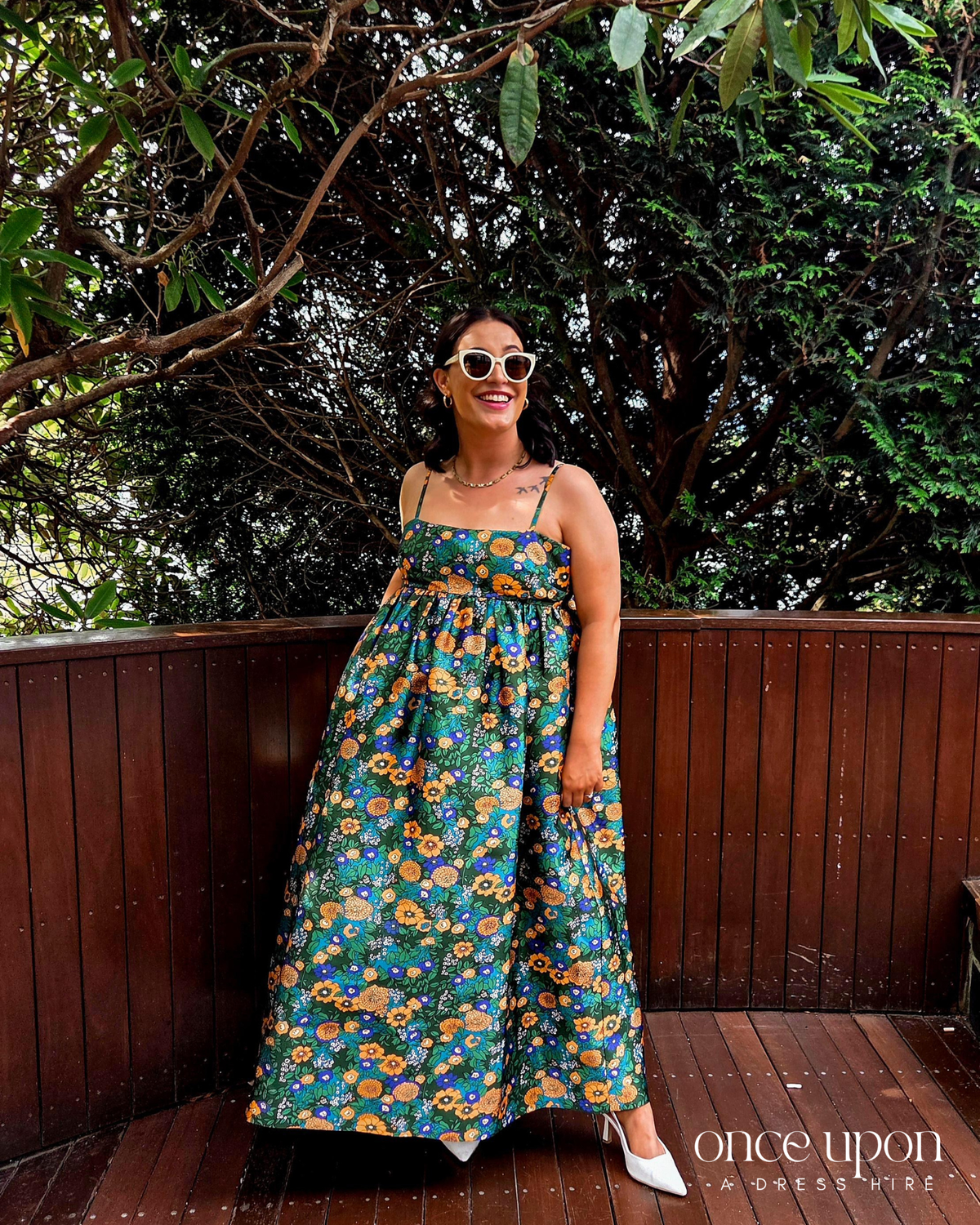 Alemais Carmine Tie Back Midi Dress