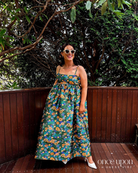 Alemais Carmine Tie Back Midi Dress