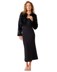 Elliatt Desiree Cropped Jacket Black