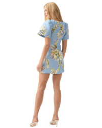 Aje Presence Twisted Mini Dress