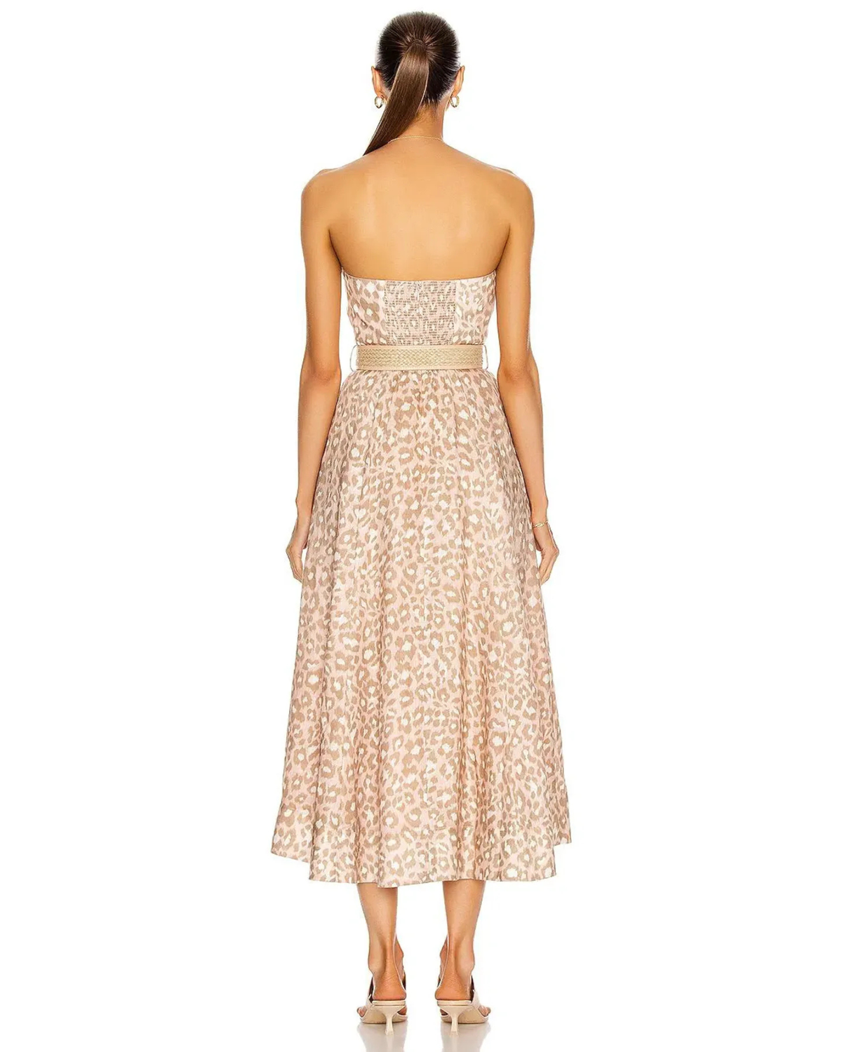 Zimmermann Carnaby Bustier Midi Dress
