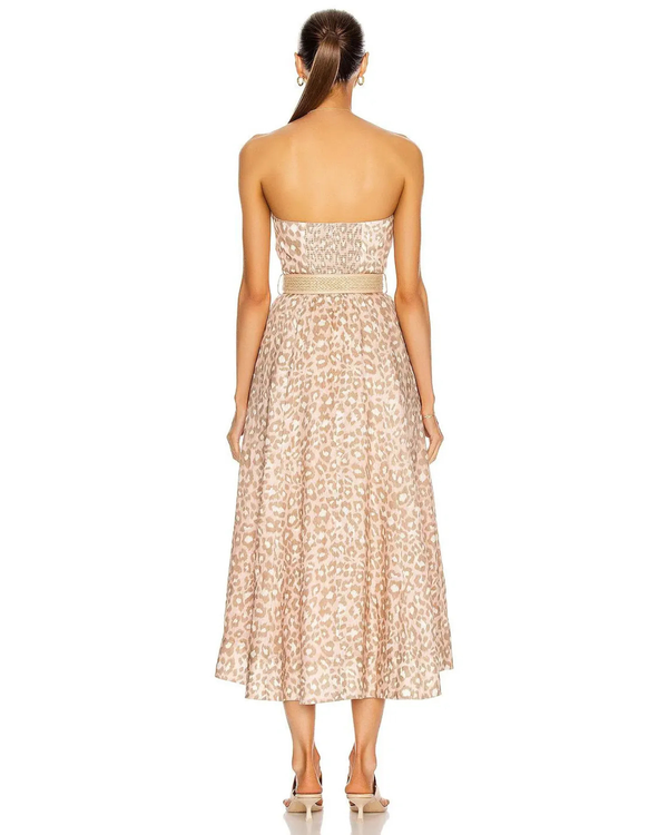 Zimmermann Carnaby Bustier Midi Dress