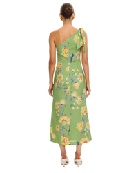 Kivari Eve One Shoulder Midi Dress