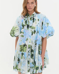 Aje Anthea Smock Mini Dress