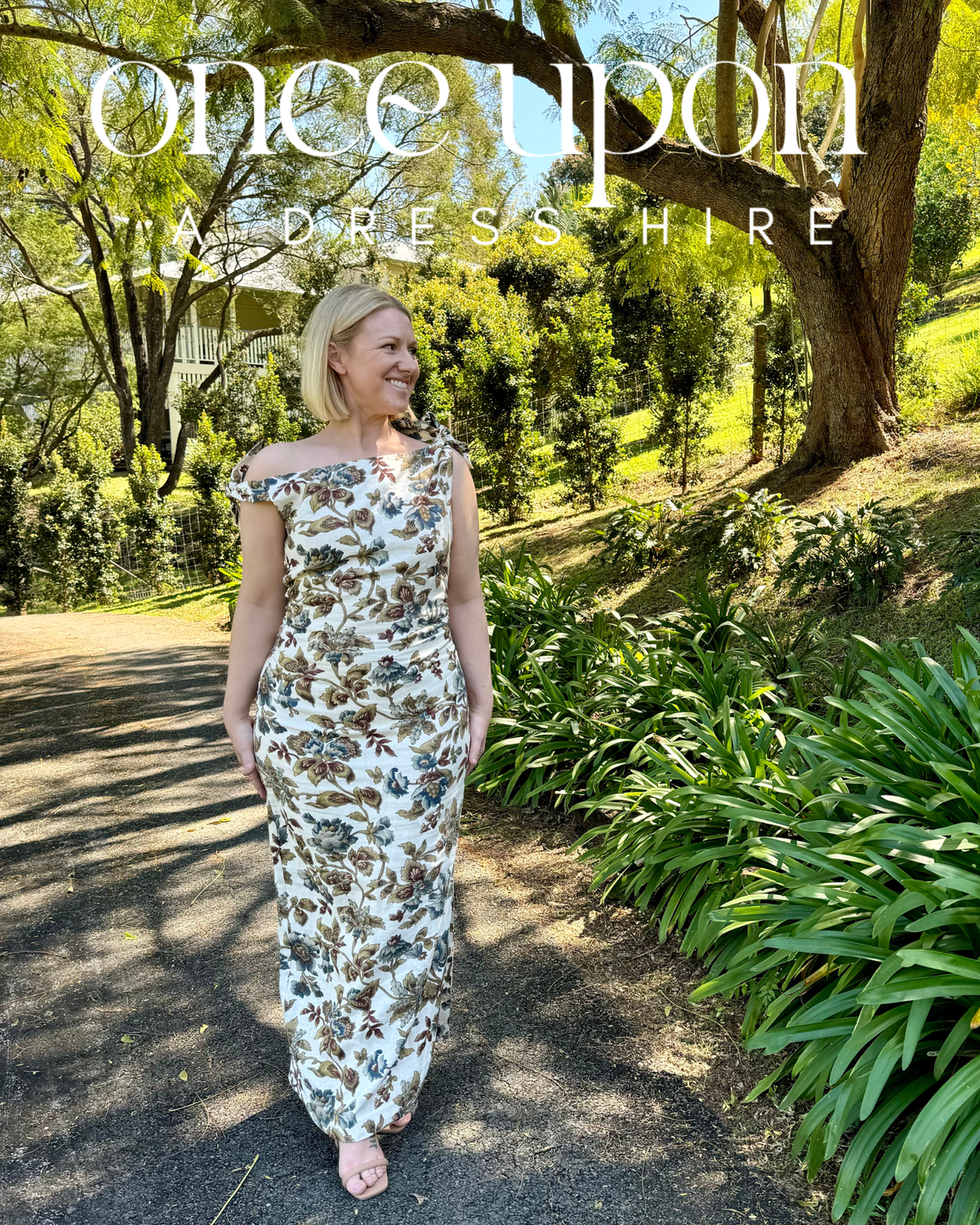 Sir The Label Eleanora Tie Shoulder Dress