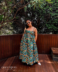 Alemais Carmine Tie Back Midi Dress