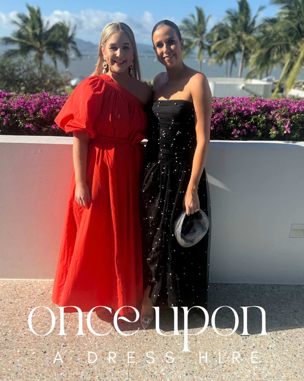 Oroton One Shoulder Red Maxi Gown