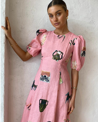 Alemais Cleo Midi Dress