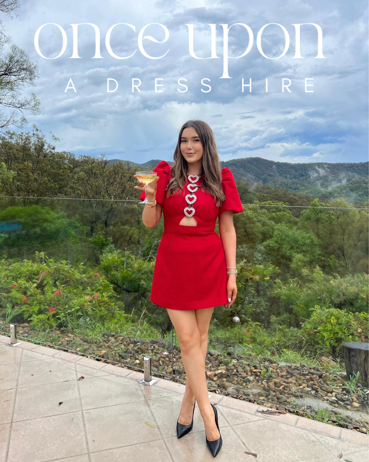 Rebecca Vallance Chiara Puff Sleeve Mini Dress