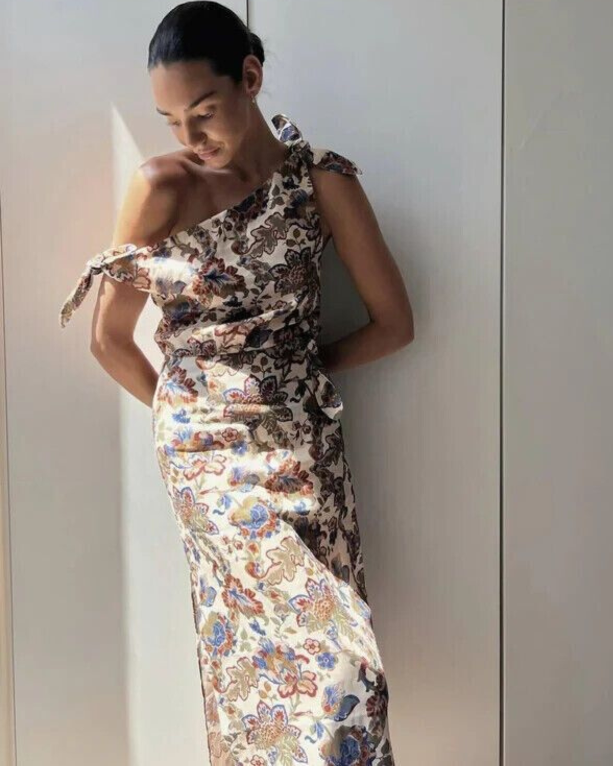 Sir The Label Bettina Off Shoulder Midi Dress