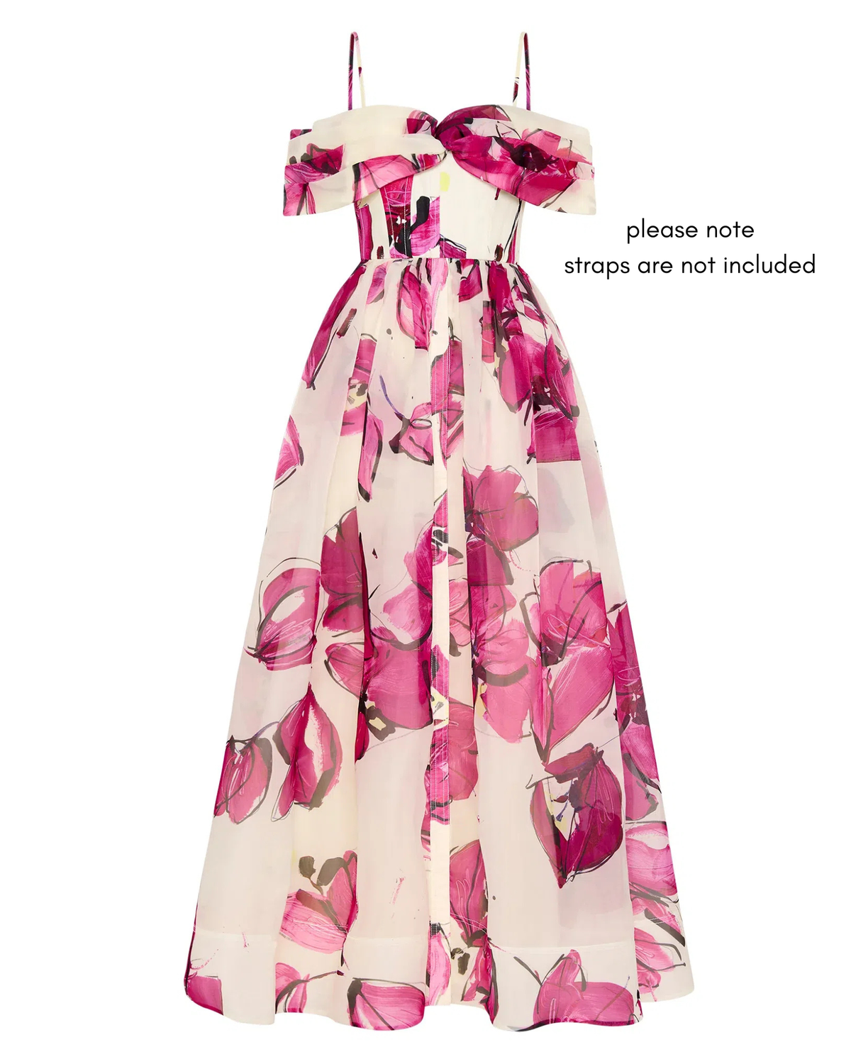 Aje Cordelia Corsetted Maxi Dress