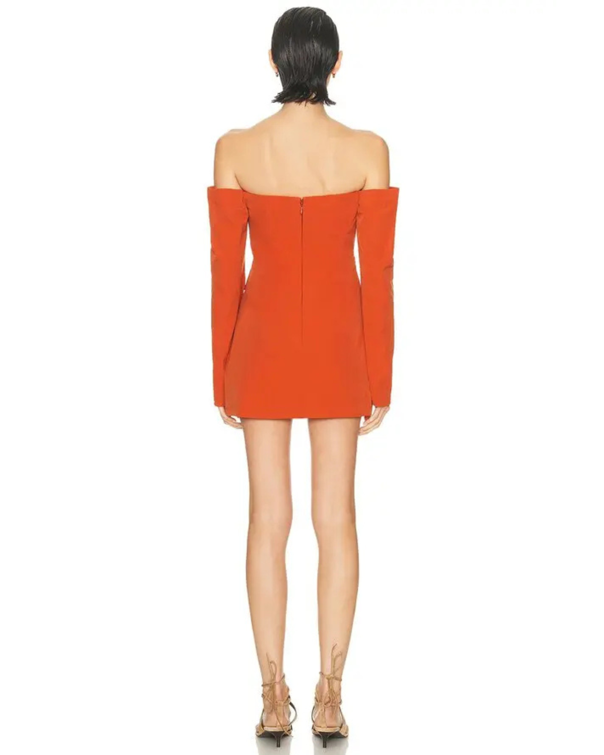 Sir The Label Rossana Off Shoulder Mini Dress