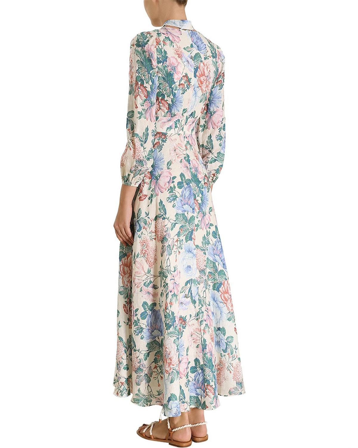 Zimmermann Verity Plunge Long Dress