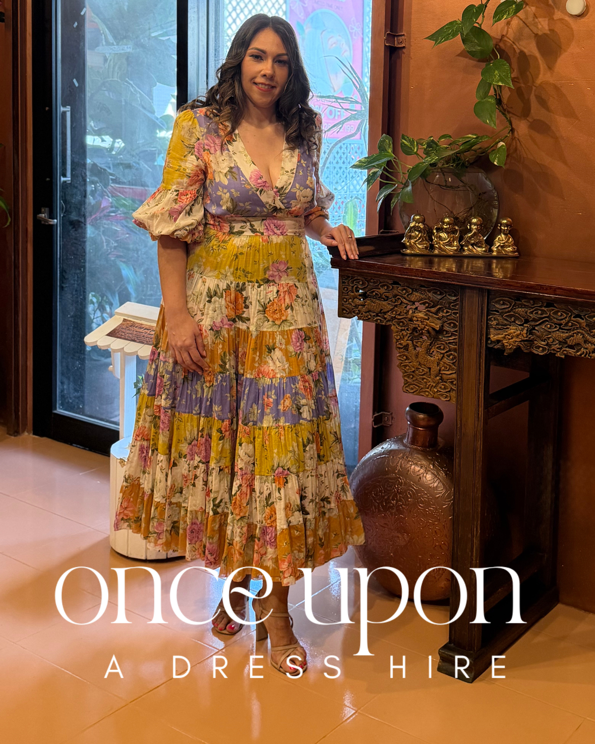 Zimmermann Pattie Wrap Midi Dress