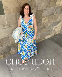 By Nicola Adoncia Tie Shoulder Maxi Dress