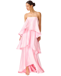 Elliatt Tilly Tiered Maxi Dress Pale Pink