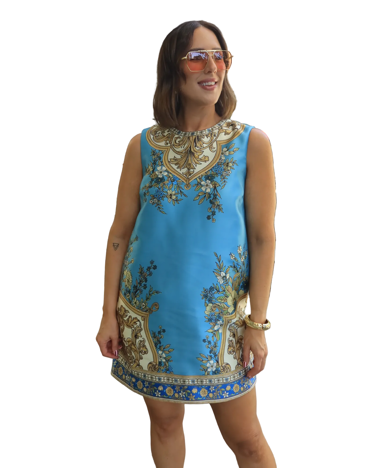 alemais cassie mini dress Alemais Cassie belted printed linen mini dress