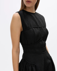 Rachel Gilbert Sophia Midi Dress Black