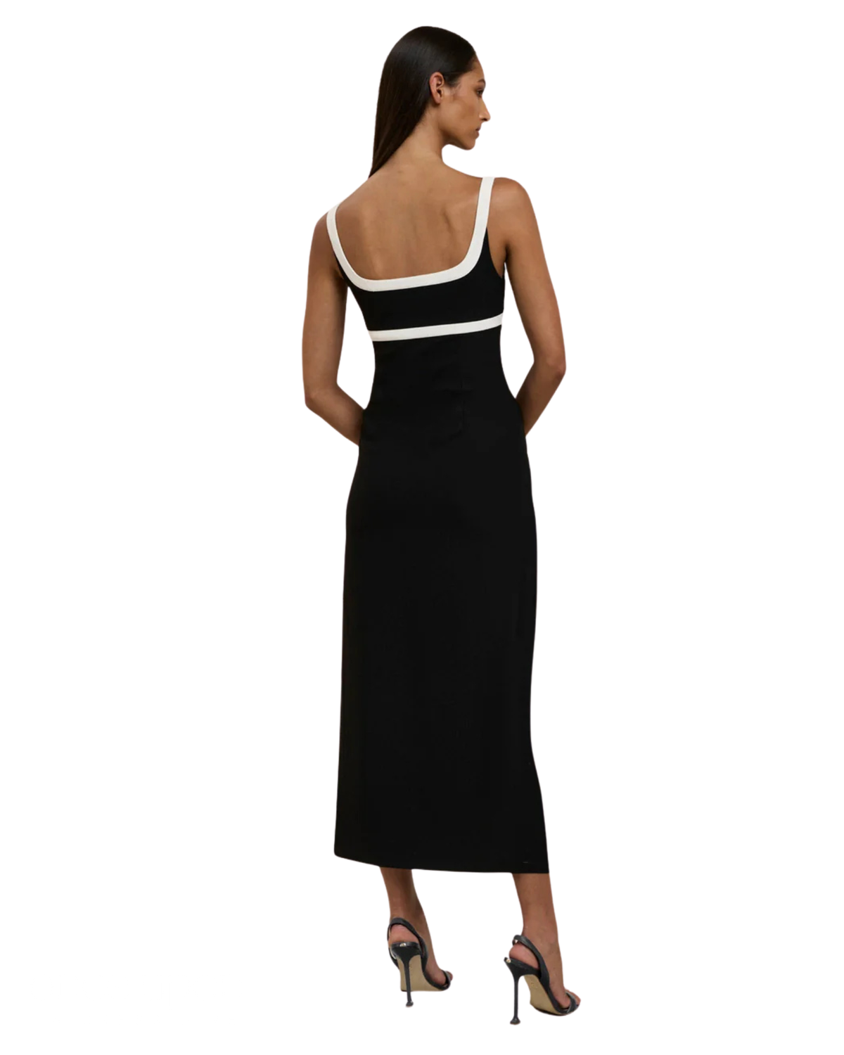 By Johnny Saraya Scoop Split Dress