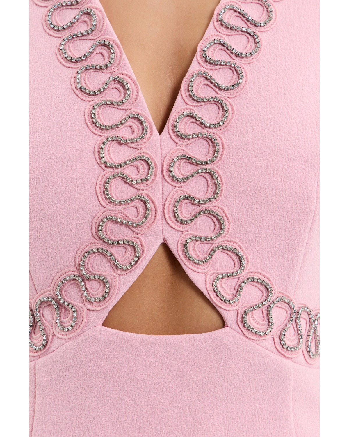 Rebecca Vallance Cava Midi Dress Pink
