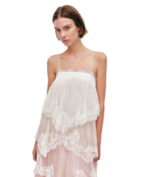 Aje Ophelia Lace Gown Multi