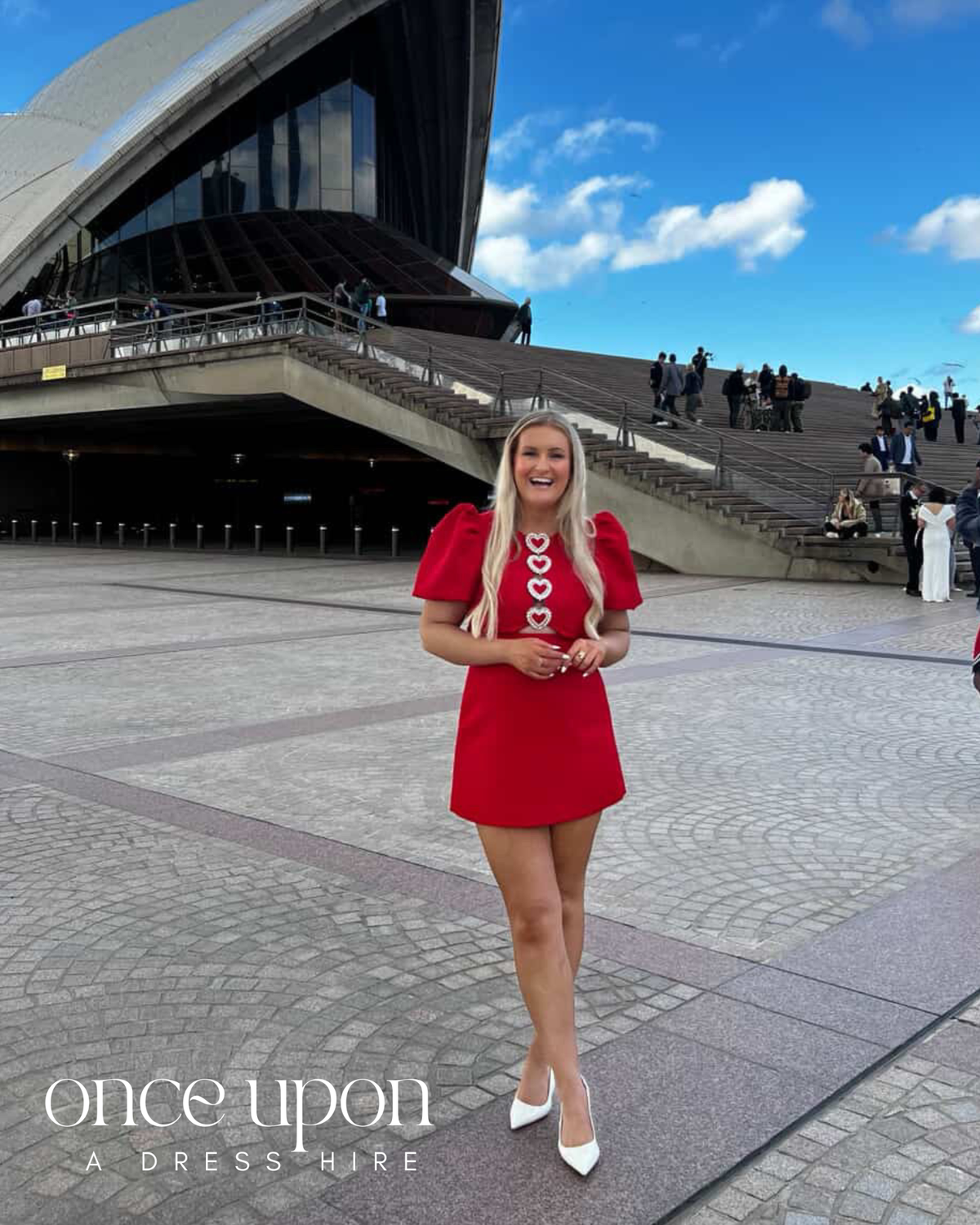 Rebecca Vallance Chiara Puff Sleeve Mini Dress