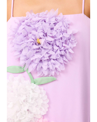 Elliatt Buttercup Embroidered Maxi Dress Purple
