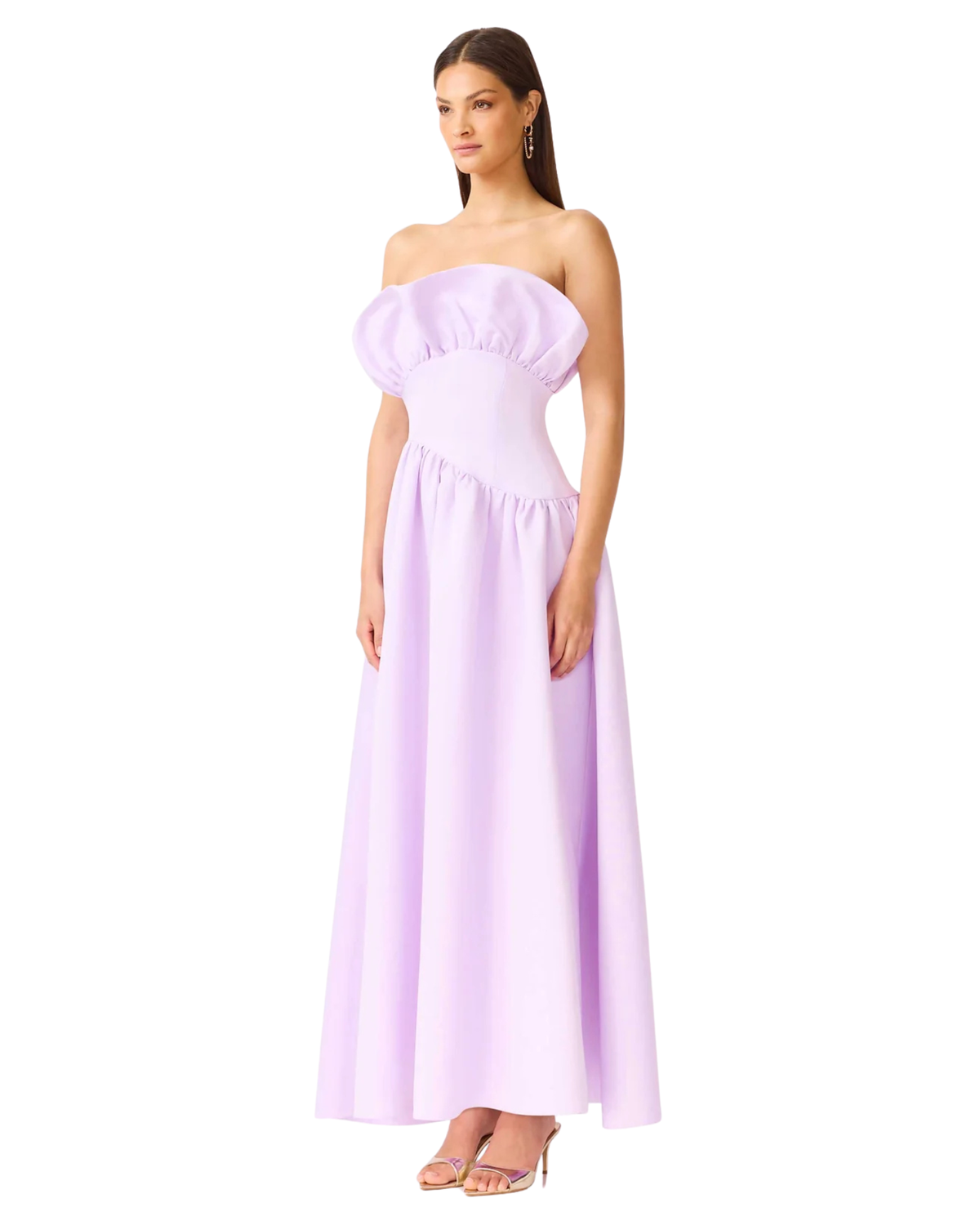 Elliatt Laurel Sleeveless Maxi Dress Purple